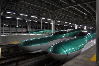 新青森駅から仙台駅の乗車記録(乗りつぶし)写真
