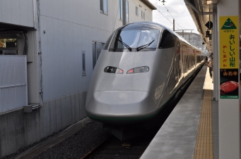 山形駅から米沢駅:鉄道乗車記録の写真