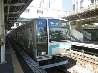 橋本駅から茅ケ崎駅の乗車記録(乗りつぶし)写真