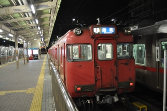 尾張瀬戸駅から栄町駅の乗車記録(乗りつぶし)写真
