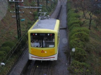 傘松駅から府中駅の乗車記録(乗りつぶし)写真