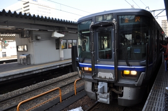 富山駅から石動駅の乗車記録(乗りつぶし)写真