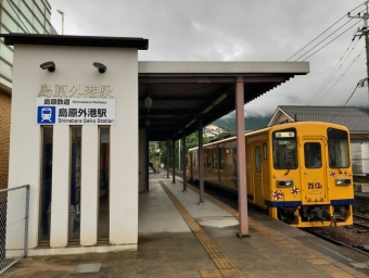 島原外港駅から大三東駅:鉄道乗車記録の写真