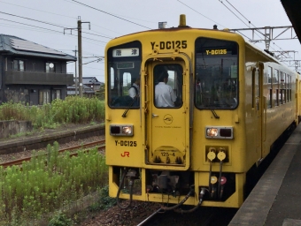 久保田駅から唐津駅:鉄道乗車記録の写真
