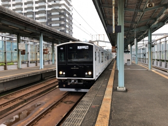 唐津駅から福岡空港駅の乗車記録(乗りつぶし)写真