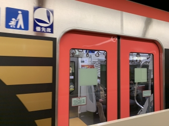 新橋駅から羽田空港第３ターミナル駅の乗車記録(乗りつぶし)写真