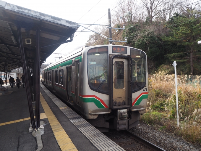 鉄道乗車記録の写真:乗車した列車(外観)(3)        「普通 仙台発 小牛田行 2541M」