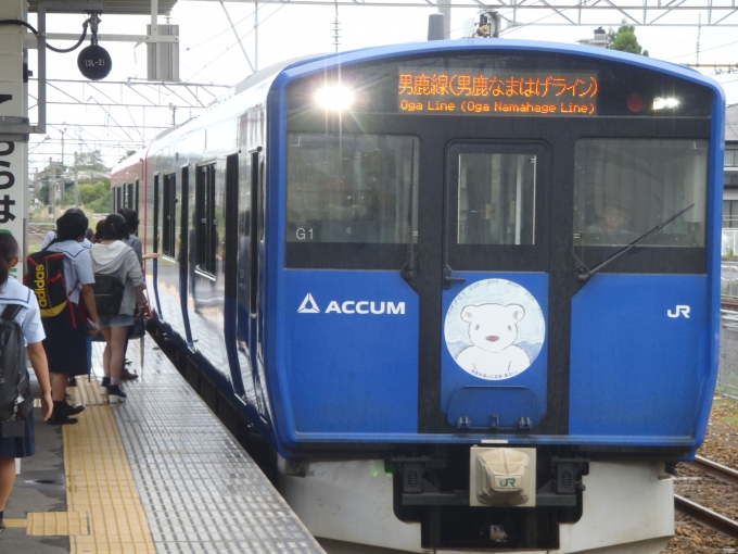 鉄道乗車記録の写真:乗車した列車(外観)(3)     「ACCUM」