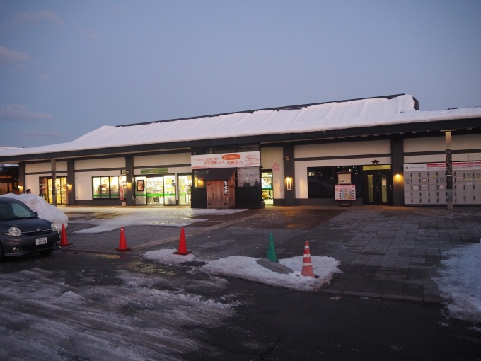 鉄道乗車記録の写真:駅舎・駅施設、様子(2)        「JR角館駅 駅舎」
