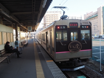 福島交通飯坂線 福島駅から飯坂温泉駅:鉄道乗車記録の写真