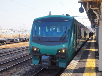 リゾートしらかみ１号 秋田駅から青森駅の乗車記録(乗りつぶし)写真