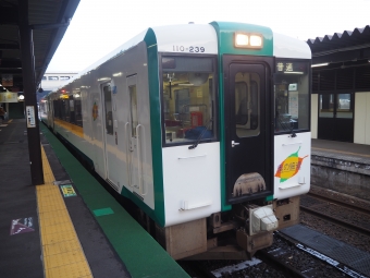 陸羽東線 鳴子温泉駅から小牛田駅:鉄道乗車記録の写真