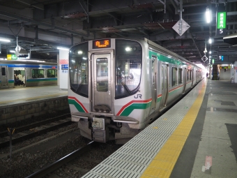 東北本線 仙台駅から白石駅の乗車記録(乗りつぶし)写真