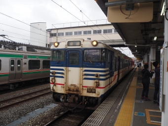 磐越西線 会津若松駅から新津駅の乗車記録(乗りつぶし)写真