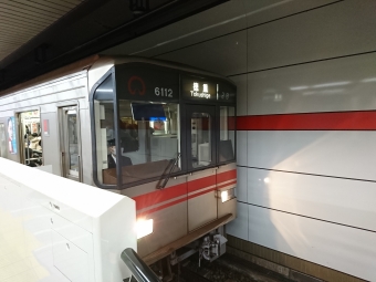 名古屋駅から久屋大通駅の乗車記録(乗りつぶし)写真