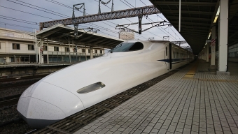 岐阜羽島駅から京都駅の乗車記録(乗りつぶし)写真
