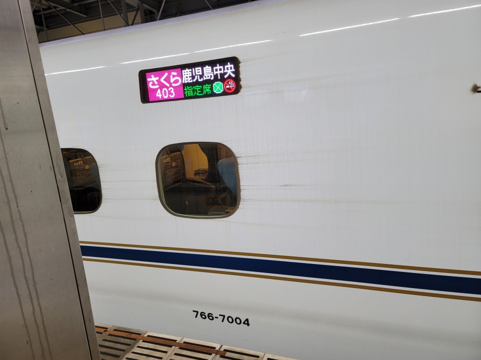 鉄道乗車記録「久留米駅から熊本駅」乗車した列車(外観)の写真(1) by かつのりん 撮影日時:2021年01月02日