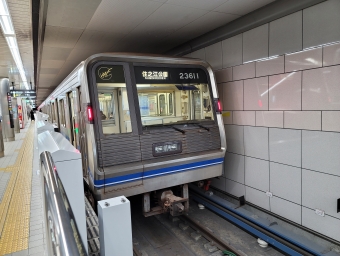 西梅田駅から本町駅の乗車記録(乗りつぶし)写真