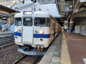 小倉駅から下関駅の乗車記録(乗りつぶし)写真