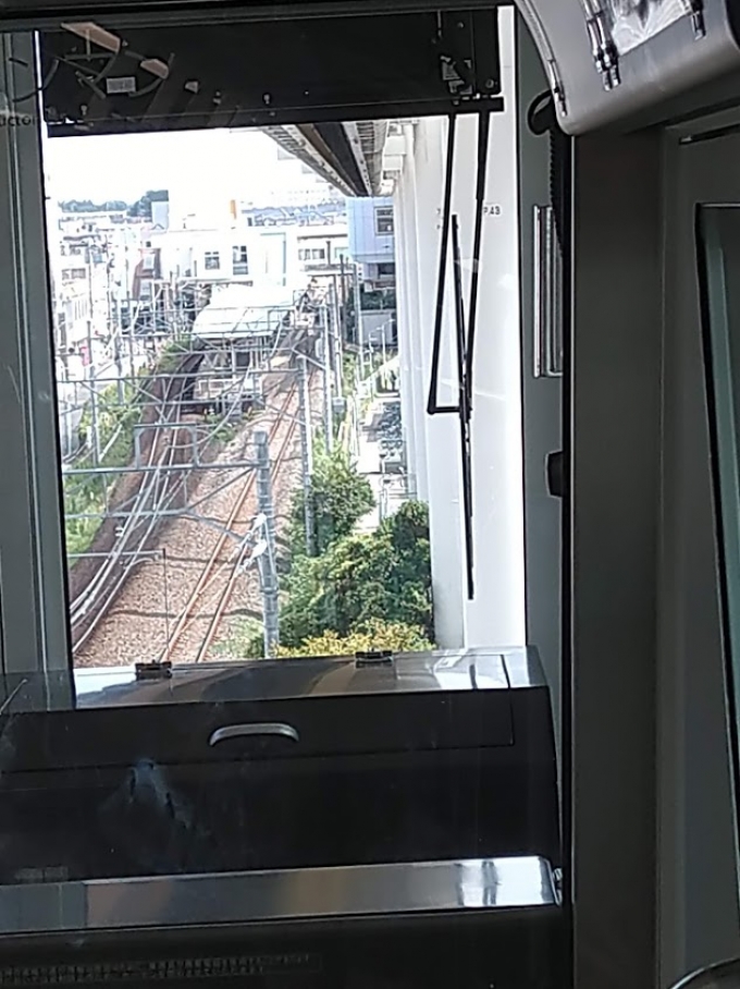鉄道乗車記録の写真:車窓・風景(3)        「総武本線が見えると都賀。
」