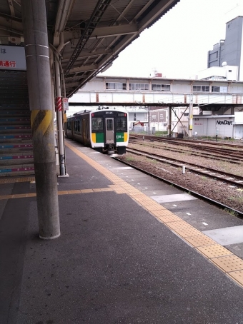 木更津駅から館山駅の乗車記録(乗りつぶし)写真