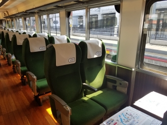 岡山駅から尾道駅の乗車記録(乗りつぶし)写真