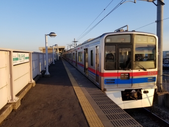 芝山千代田駅から京成成田駅の乗車記録(乗りつぶし)写真