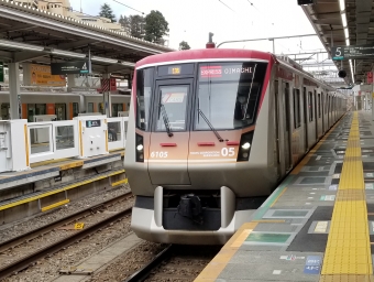 長津田駅から自由が丘駅の乗車記録(乗りつぶし)写真