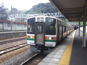 金谷駅から静岡駅の乗車記録(乗りつぶし)写真