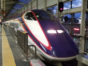 福島駅から赤湯駅の乗車記録(乗りつぶし)写真