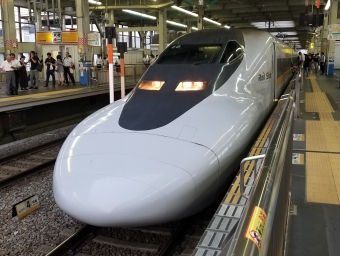 広島駅から新山口駅の乗車記録(乗りつぶし)写真