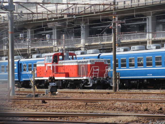 鉄道乗車記録の写真:列車・車両の様子(未乗車)(4)        「新大阪駅から少し歩いた所に車庫(宮原総合車両所)があります、前から行ってみたかった場所です。」