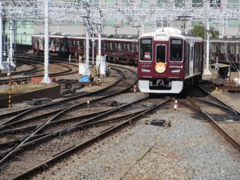 大阪梅田駅から雲雀丘花屋敷駅の乗車記録(乗りつぶし)写真