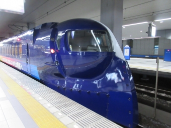 関西空港駅から新今宮駅の乗車記録(乗りつぶし)写真