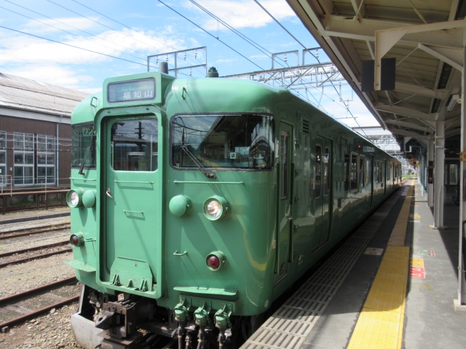 鉄道乗車記録の写真:乗車した列車(外観)(2)        「福知山駅までこの列車に乗ります。」