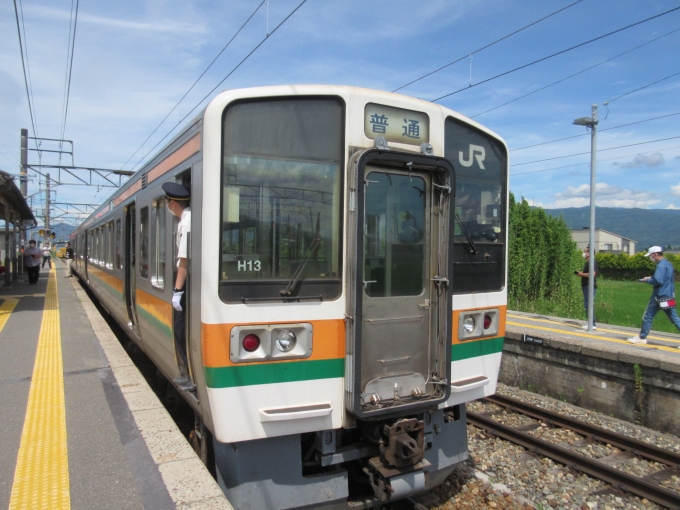 鉄道乗車記録の写真:乗車した列車(外観)(5)        「飯田線は気動車と思っていましたが電化されてたのですね(キハに乗りたかった～)

もしかして今回は気動車には乗れないのかな」
