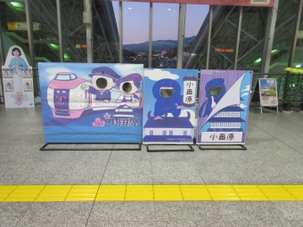 小田原駅から藤沢駅の乗車記録(乗りつぶし)写真