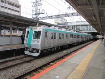 大和西大寺駅から近鉄奈良駅:鉄道乗車記録の写真