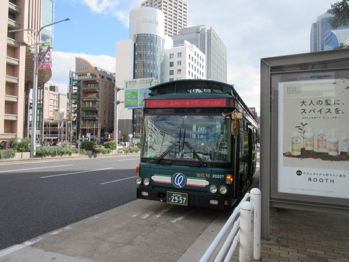 鉄道乗車記録の写真:旅の思い出(1)        「本当は神戸ポートループバスに乗りたかったのですが。
でもハーバーランドから三宮駅前まで旧居留地を通って乗ることが出来たので良かったです。」