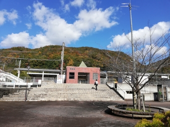 道場駅から中山寺駅の乗車記録(乗りつぶし)写真