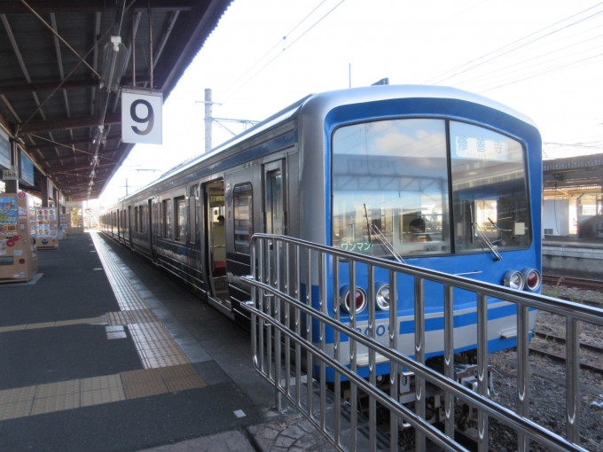 鉄道乗車記録の写真:列車・車両の様子(未乗車)(6)        「伊豆箱根鉄道駿豆線の列車です。」