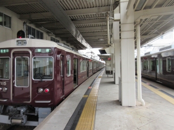 雲雀丘花屋敷駅から大阪梅田駅:鉄道乗車記録の写真