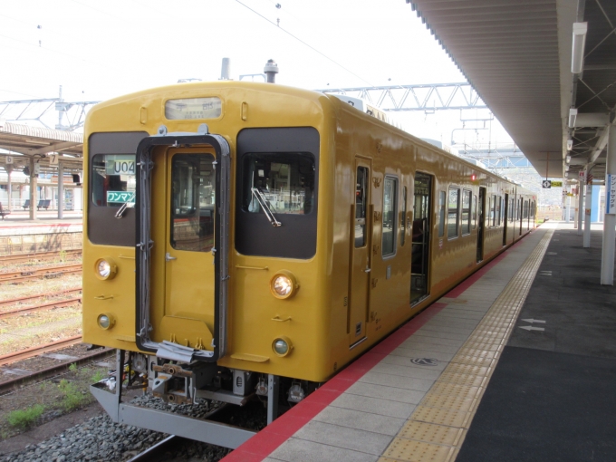 鉄道乗車記録の写真:乗車した列車(外観)(2)        「今回の目的は宇部線他の盲腸線に乗りに来ました。
まずは宇部線です。」