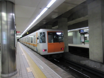 生駒駅から森ノ宮駅の乗車記録(乗りつぶし)写真