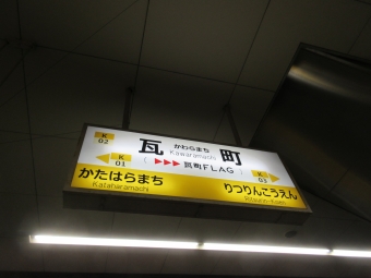 瓦町駅から長尾駅:鉄道乗車記録の写真