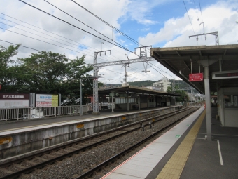 上桂駅から桂駅:鉄道乗車記録の写真