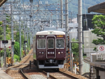 山本駅から石橋阪大前駅の乗車記録(乗りつぶし)写真