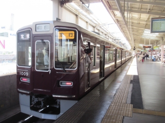 池田駅から川西能勢口駅:鉄道乗車記録の写真