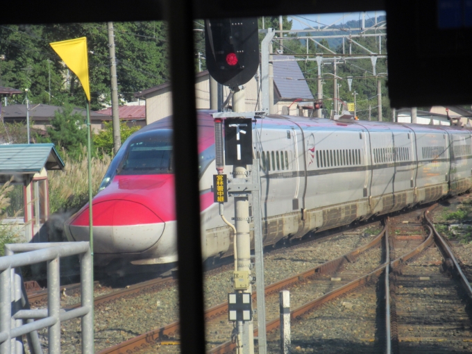 鉄道乗車記録の写真:列車・車両の様子(未乗車)(8)        「今度は秋田新幹線に乗ってみたいです。」