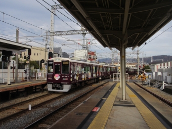 雲雀丘花屋敷駅から山本駅の乗車記録(乗りつぶし)写真